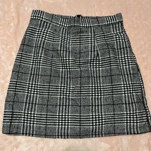 Black And White Skirt